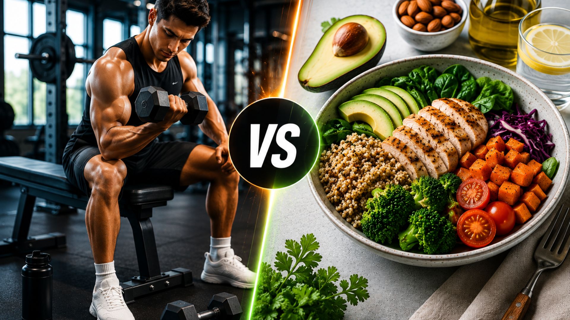 Exercise vs. Diet: Why Both Matter