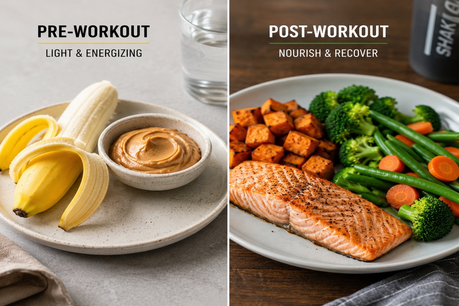 Pre-Workout vs. Post-Workout Nutrition